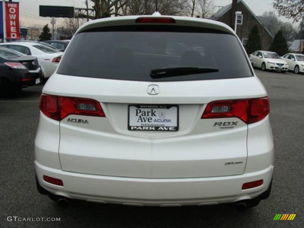 2008 RDX Technology - White Diamond Pearl / Taupe photo #5