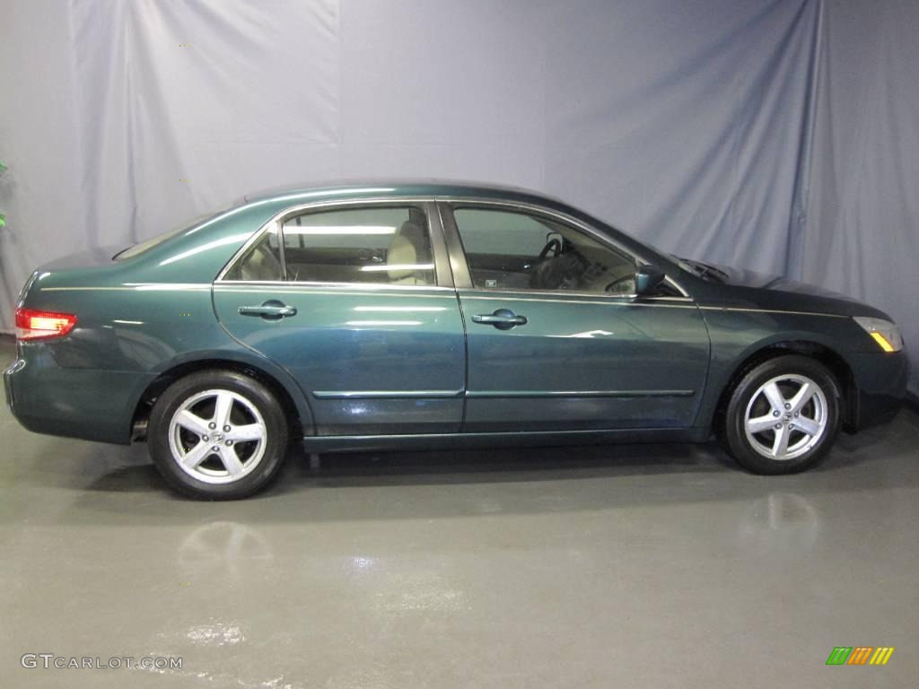 2003 Accord EX Sedan - Noble Green Pearl / Ivory photo #4