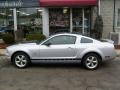 2007 Satin Silver Metallic Ford Mustang V6 Premium Coupe  photo #2