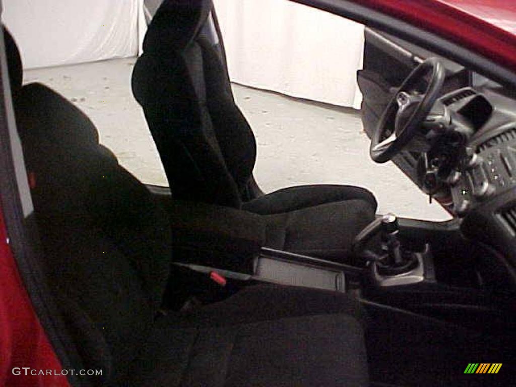 2008 Civic Si Sedan - Rallye Red / Black photo #13