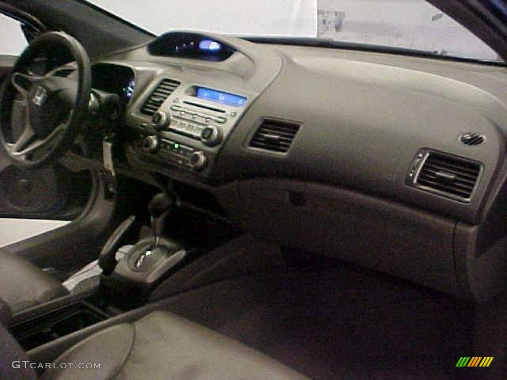 2008 Civic EX Coupe - Atomic Blue Metallic / Gray photo #15