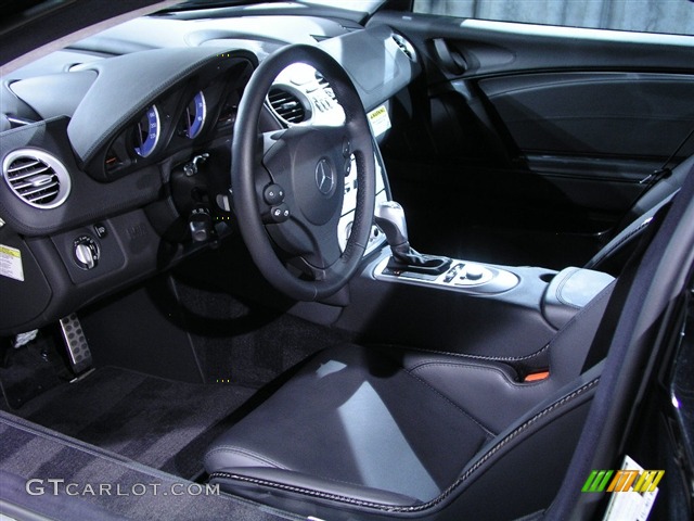 Semi-Aniline Black Interior 2006 Mercedes-Benz SLR McLaren Photo #249710