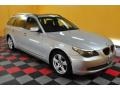 Titanium Silver Metallic - 5 Series 535xi Sports Wagon Photo No. 1