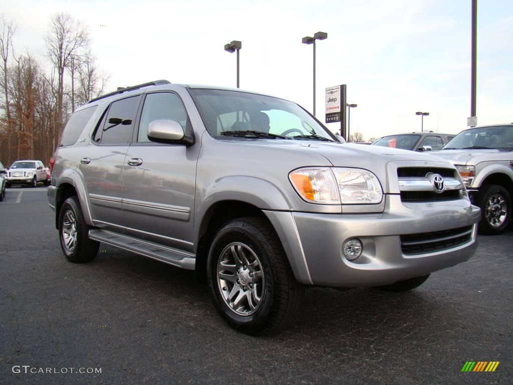 Silver Sky Metallic Toyota Sequoia