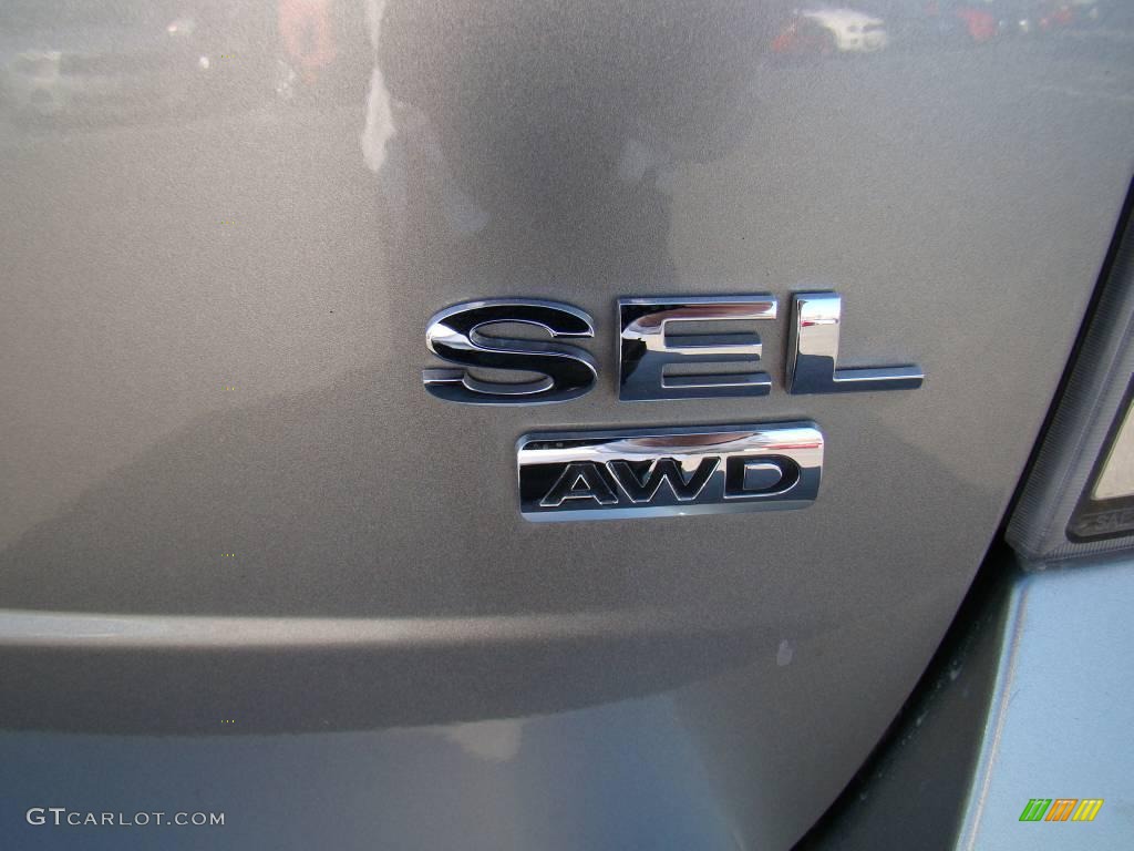 2008 Edge SEL AWD - Vapor Silver Metallic / Charcoal photo #15