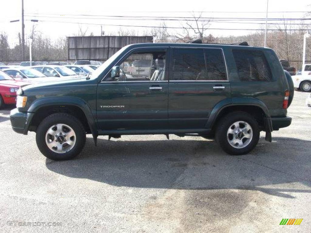 1999 Trooper S 4x4 - Forest Green Mica / Gray photo #8