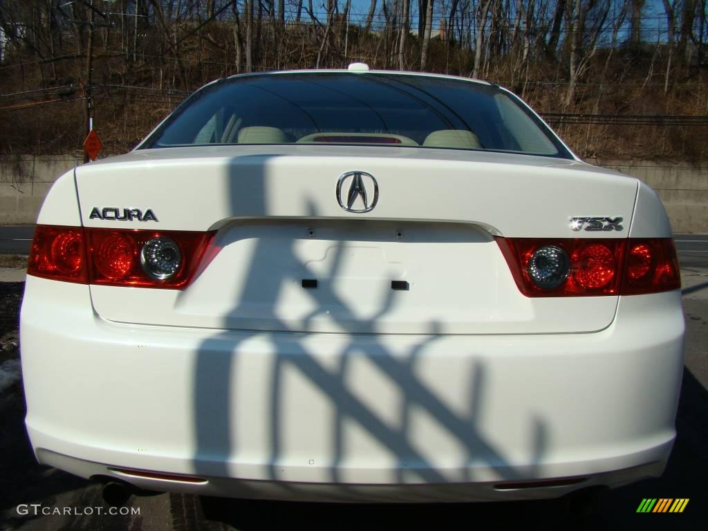 2008 TSX Sedan - Premium White Pearl / Parchment photo #5