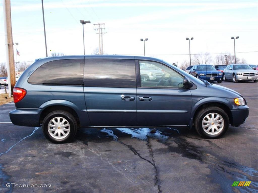 2002 Town & Country LX - Steel Blue Pearlcoat / Taupe photo #1
