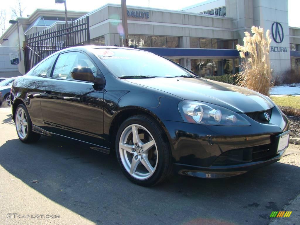 2006 RSX Type S Sports Coupe - Nighthawk Black Pearl / Ebony photo #1