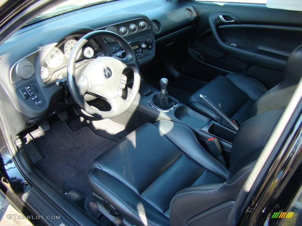 2006 RSX Type S Sports Coupe - Nighthawk Black Pearl / Ebony photo #10