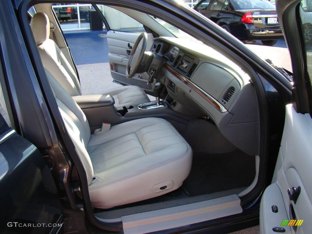 2005 Crown Victoria LX - Midnight Grey Metallic / Light Flint photo #15