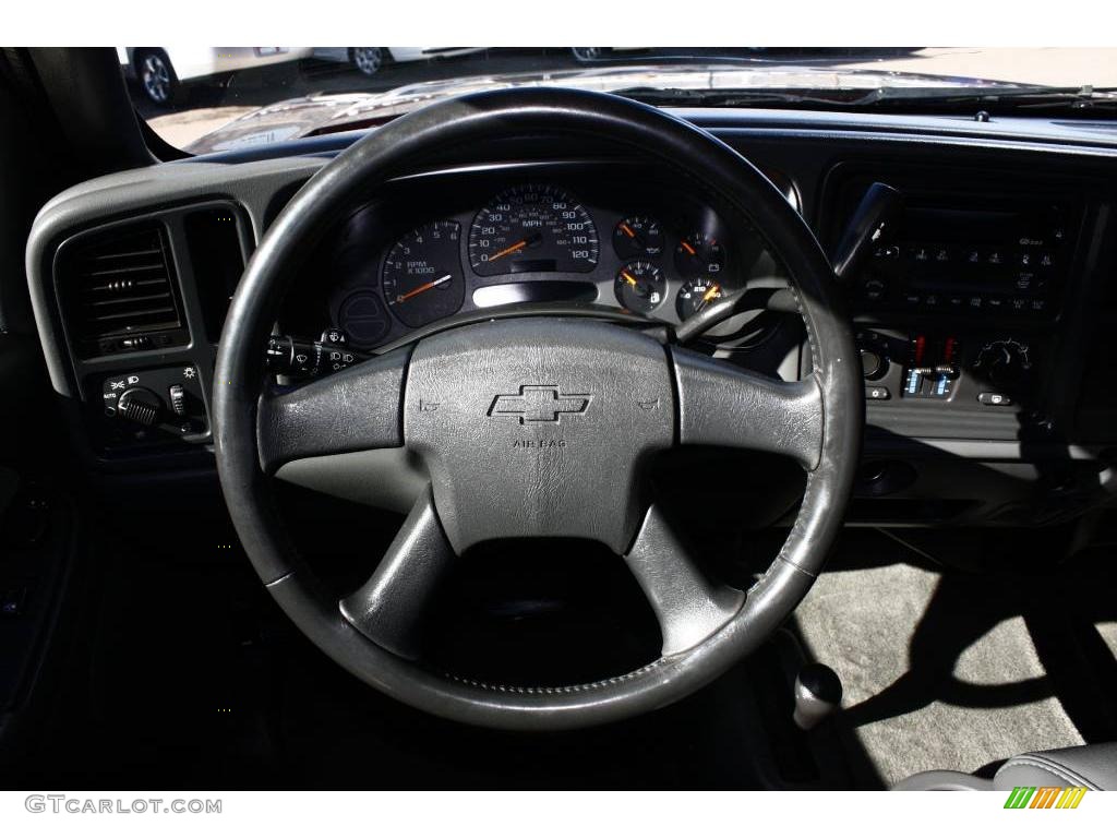 2003 Silverado 1500 LS Extended Cab 4x4 - Dark Carmine Red Metallic / Medium Gray photo #8