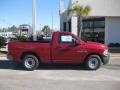 2010 Inferno Red Crystal Pearl Dodge Ram 1500 ST Regular Cab  photo #4