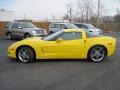 2007 Velocity Yellow Chevrolet Corvette Coupe  photo #21