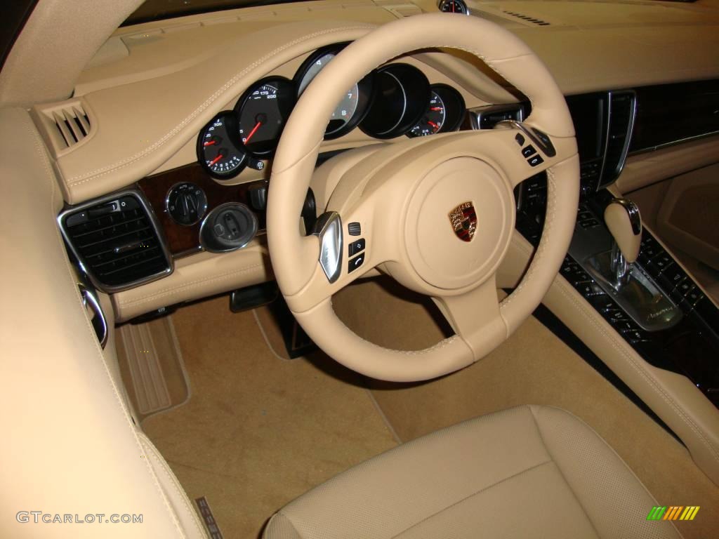 2010 Panamera 4S - Topaz Brown Metallic / Luxor Beige photo #10