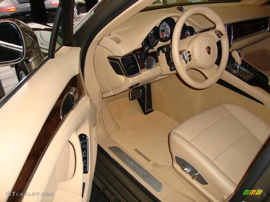 2010 Panamera 4S - Topaz Brown Metallic / Luxor Beige photo #11