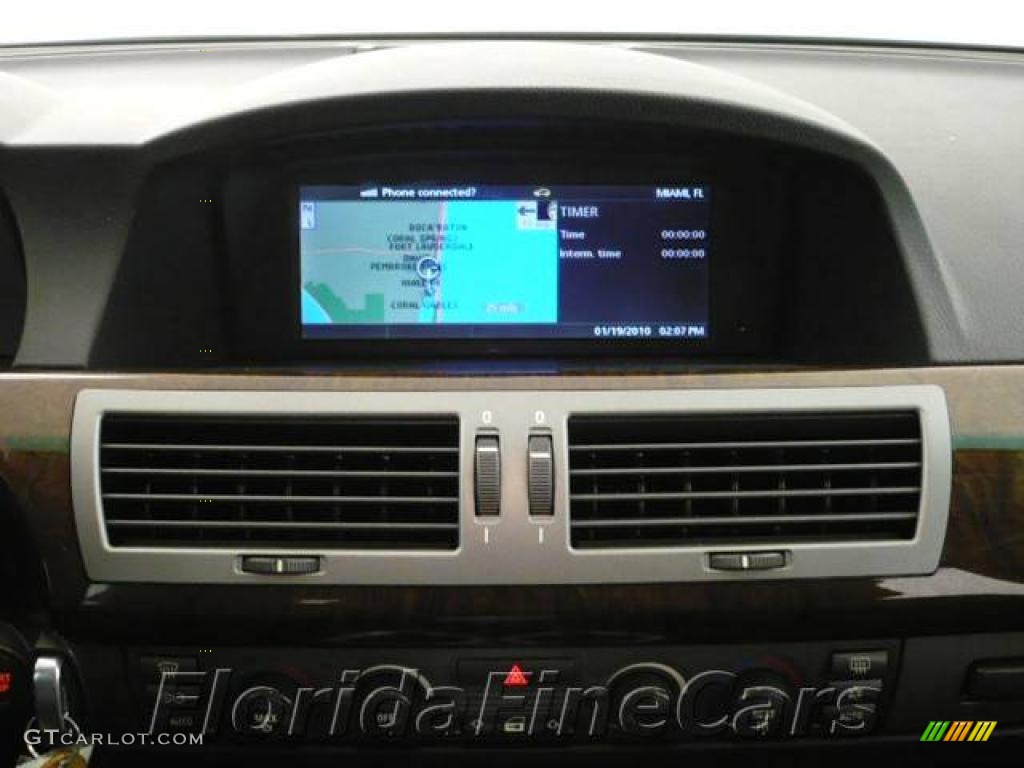 2003 7 Series 745Li Sedan - Jet Black / Black/Black photo #17