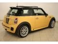 2009 Mellow Yellow Mini Cooper John Cooper Works Hardtop  photo #7