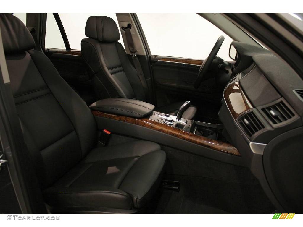2009 X5 xDrive30i - Space Grey Metallic / Black Nevada Leather photo #22