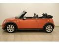 2005 Hot Orange Metallic Mini Cooper S Convertible  photo #4