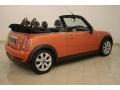 2005 Hot Orange Metallic Mini Cooper S Convertible  photo #7