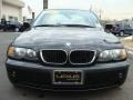 2002 Jet Black BMW 3 Series 325i Sedan  photo #2