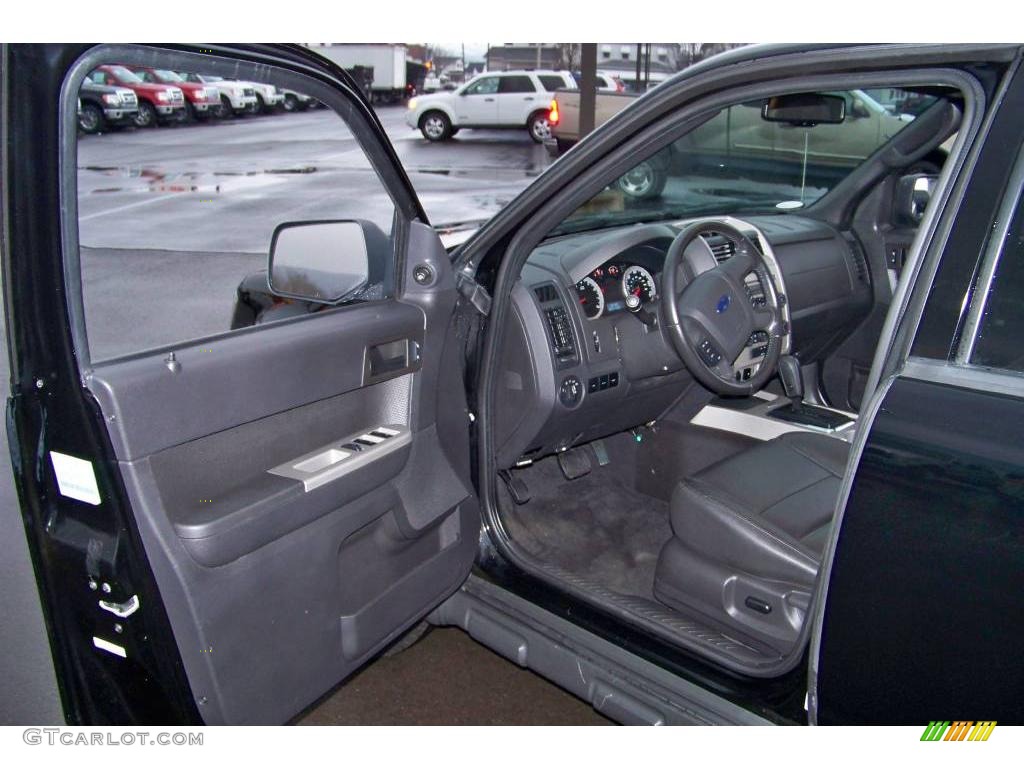 2009 Escape XLT V6 4WD - Black Pearl Slate Metallic / Charcoal photo #11