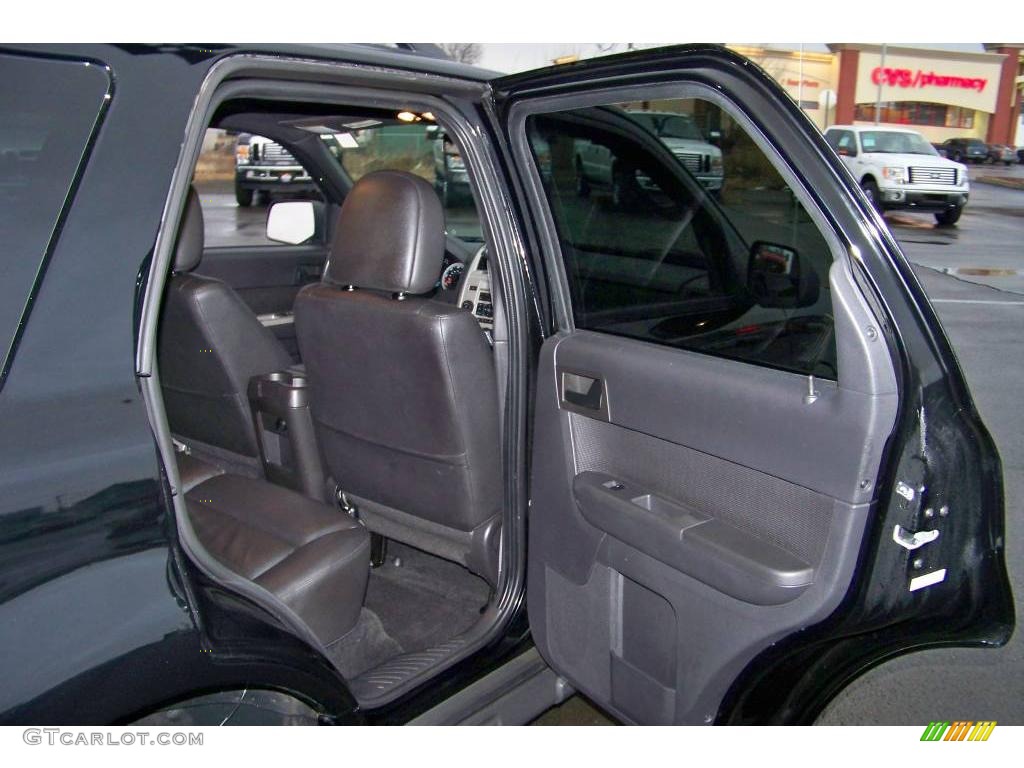 2009 Escape XLT V6 4WD - Black Pearl Slate Metallic / Charcoal photo #17