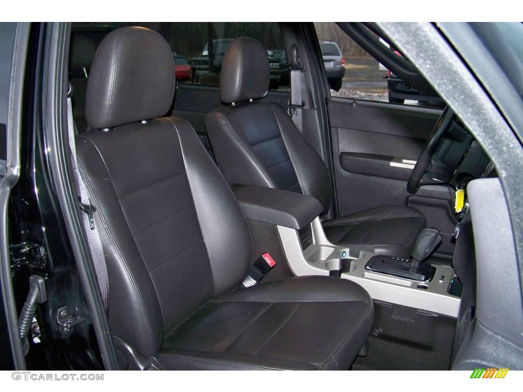 2009 Escape XLT V6 4WD - Black Pearl Slate Metallic / Charcoal photo #20