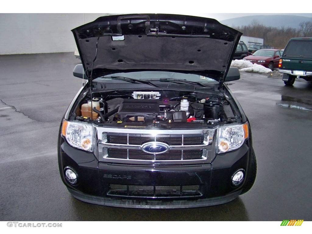2009 Escape XLT V6 4WD - Black Pearl Slate Metallic / Charcoal photo #23