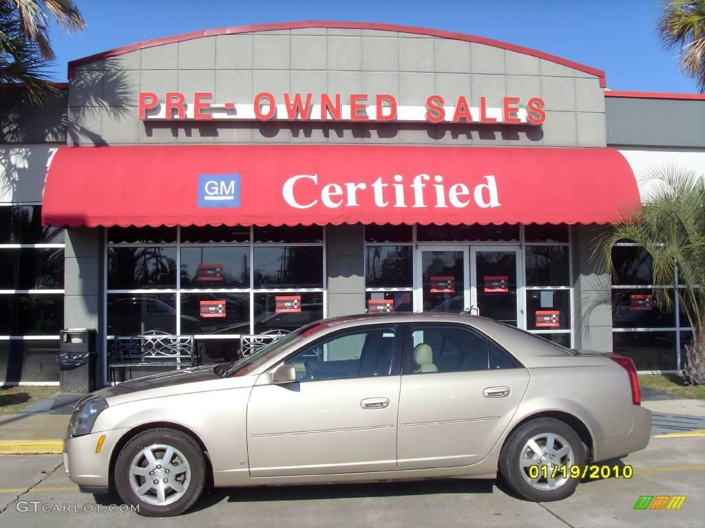 2006 CTS Sport Sedan - Sand Storm / Cashmere photo #1