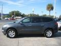 2010 Cyber Gray Metallic Chevrolet Traverse LT  photo #3