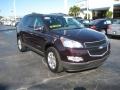 2009 Dark Cherry Metallic Chevrolet Traverse LT  photo #4