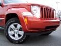 2009 Sunburst Orange Pearl Jeep Liberty Sport 4x4  photo #2