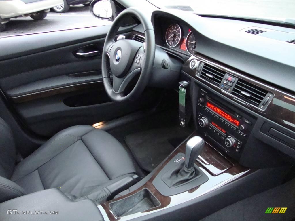 2008 3 Series 335i Sedan - Titanium Silver Metallic / Black photo #18