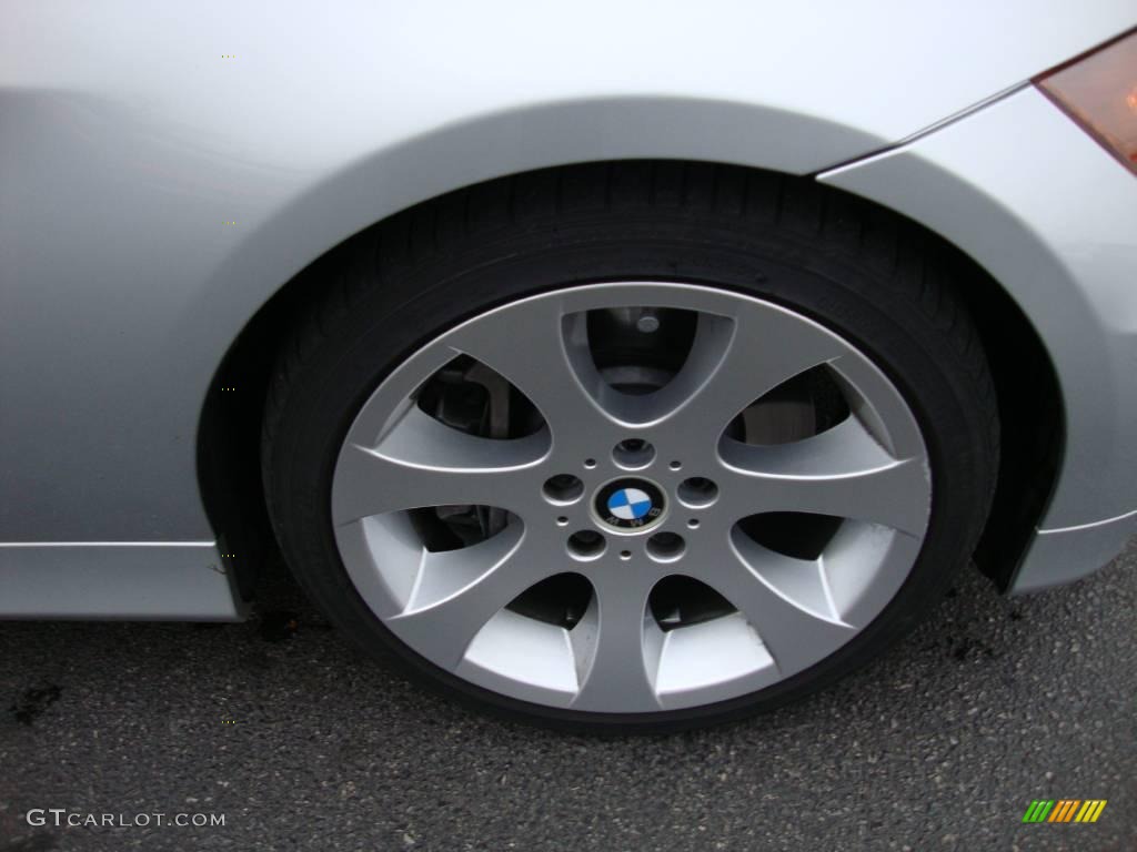 2008 3 Series 335i Sedan - Titanium Silver Metallic / Black photo #25