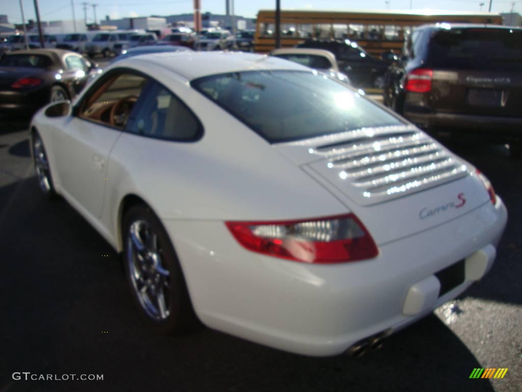 2006 911 Carrera S Coupe - Carrara White / Sand Beige photo #9