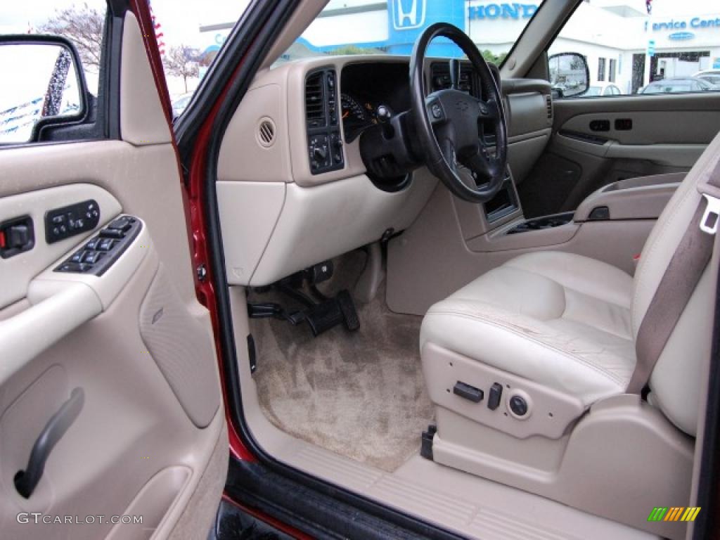 2003 Tahoe LT 4x4 - Redfire Metallic / Tan/Neutral photo #16