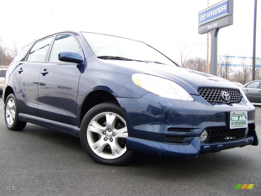 Indigo Ink Blue Metallic Toyota Matrix