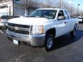 Summit White - Silverado 2500HD Work Truck Extended Cab 4x4 Photo No. 1