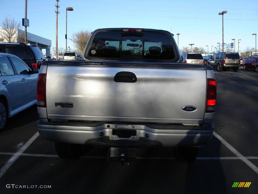 2003 F150 STX SuperCab 4x4 - Silver Metallic / Dark Graphite Grey photo #5