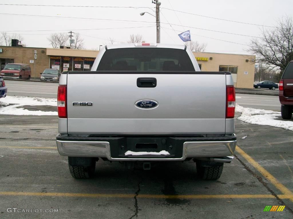 2007 F150 XLT SuperCab 4x4 - Silver Metallic / Medium Flint photo #13