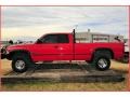 1998 Flame Red Dodge Ram 2500 Laramie Extended Cab 4x4  photo #2