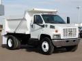 Summit White - C Series Kodiak C7500 Regular Cab Dump Truck Photo No. 1