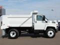 Summit White - C Series Kodiak C7500 Regular Cab Dump Truck Photo No. 8