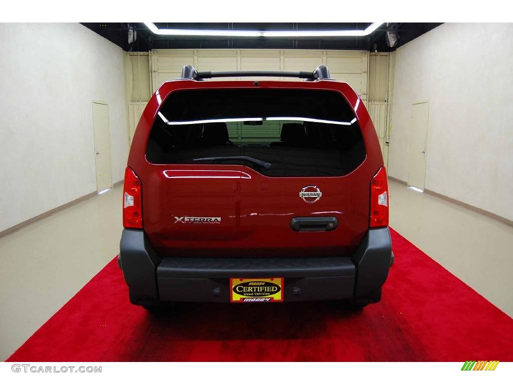 2005 Xterra S - Red Brawn Pearl / Steel/Graphite photo #8