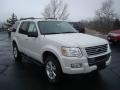 2010 White Suede Ford Explorer XLT 4x4  photo #1