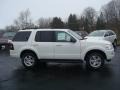 2010 White Suede Ford Explorer XLT 4x4  photo #2