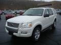 2010 White Suede Ford Explorer XLT 4x4  photo #7