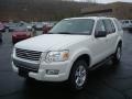 2010 White Suede Ford Explorer XLT 4x4  photo #7